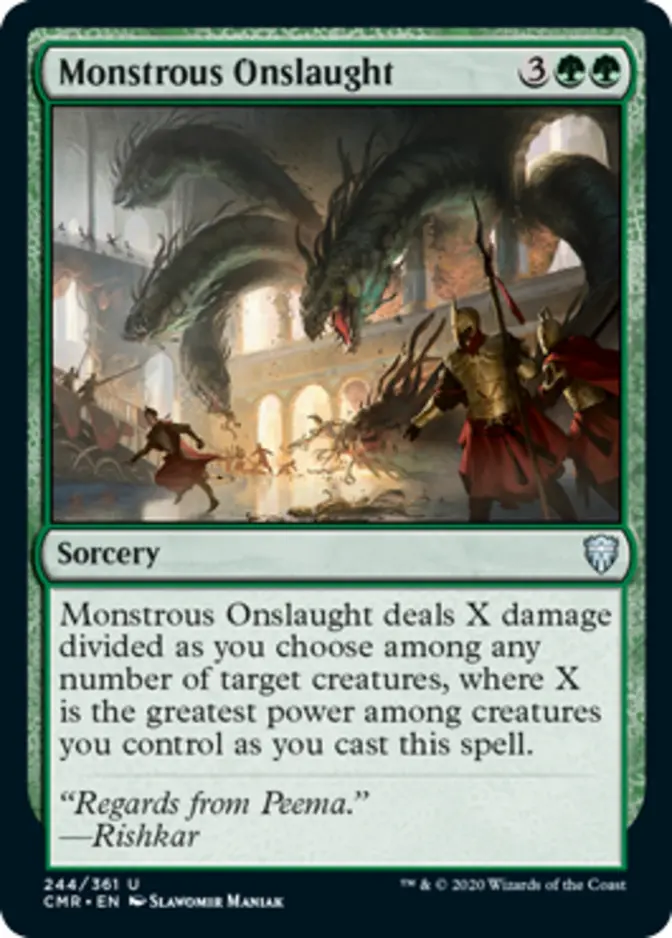 Monstrous Onslaught [CMR] (F)