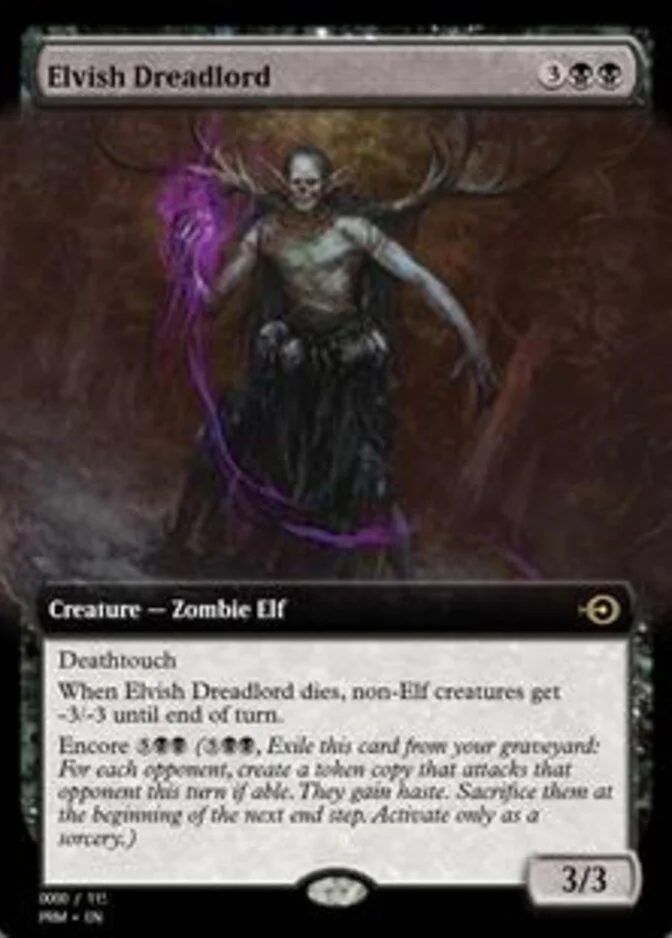Elvish Dreadlord <418058> [PRM]