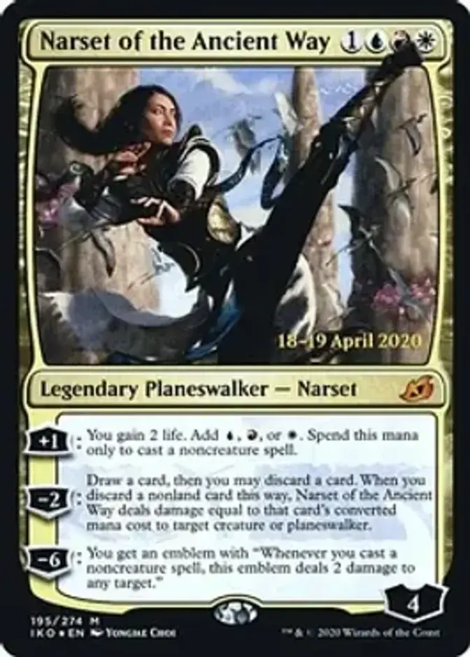 Narset of the Ancient Way [PRM-PRE] (F)