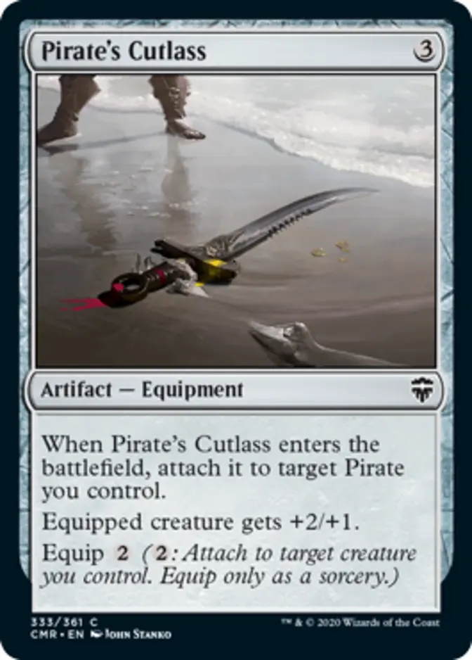 Pirate's Cutlass [CMR] (F)