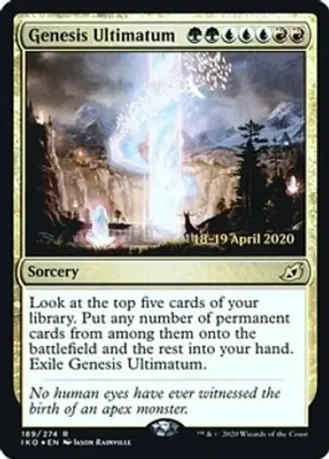Genesis Ultimatum [PRM-PRE] (F)