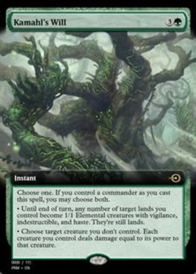 Kamahl's Will <418085> [PRM]