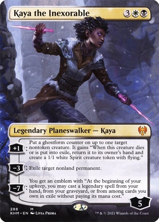 Kaya the Inexorable <borderless> [KHM]