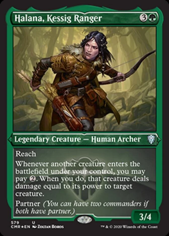 Halana, Kessig Ranger <etched> [CMR] (F)
