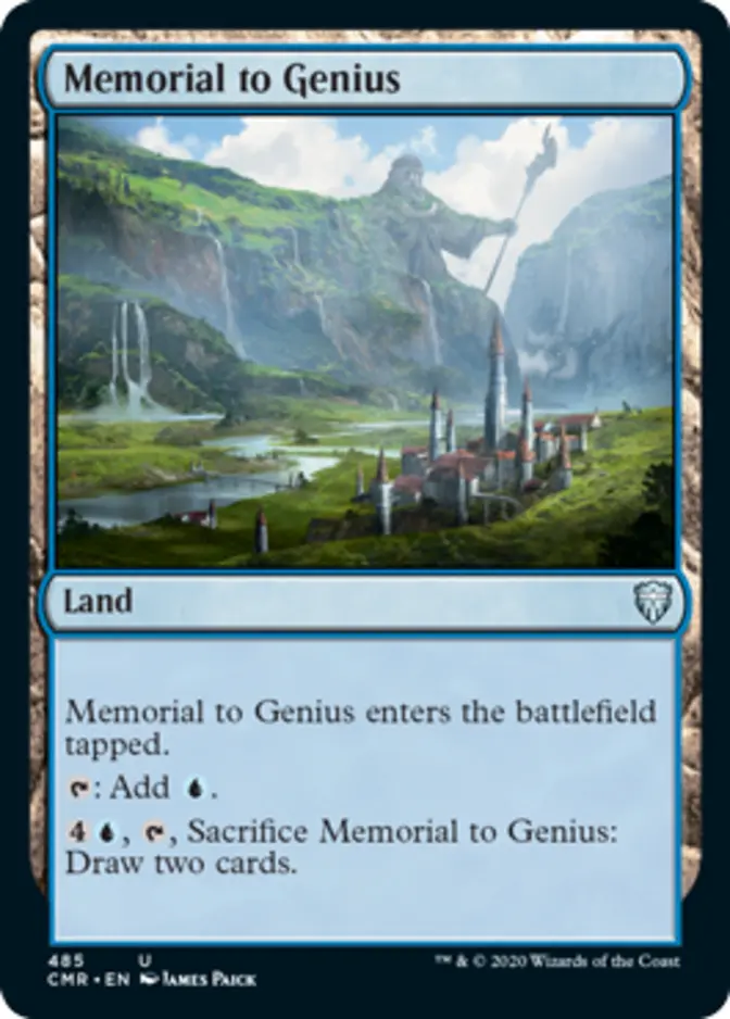 Memorial to Genius <precon> [CMR]