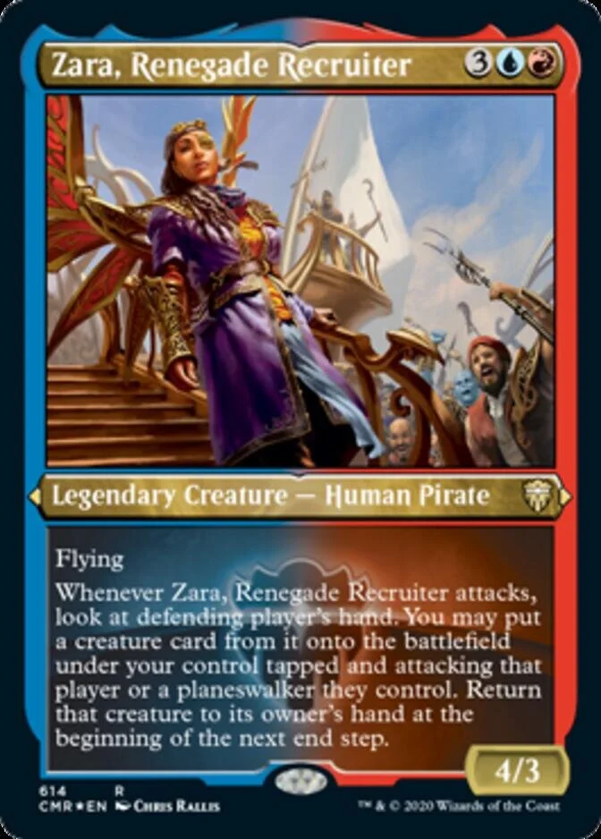 Zara, Renegade Recruiter <etched> [CMR] (F)