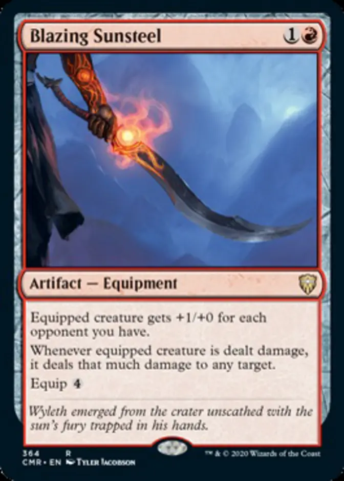 Blazing Sunsteel <precon> [CMR]