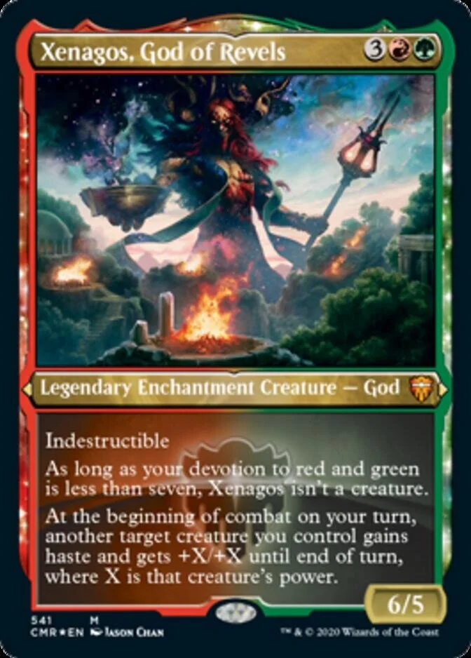 Xenagos, God of Revels <etched> [CMR] (F)