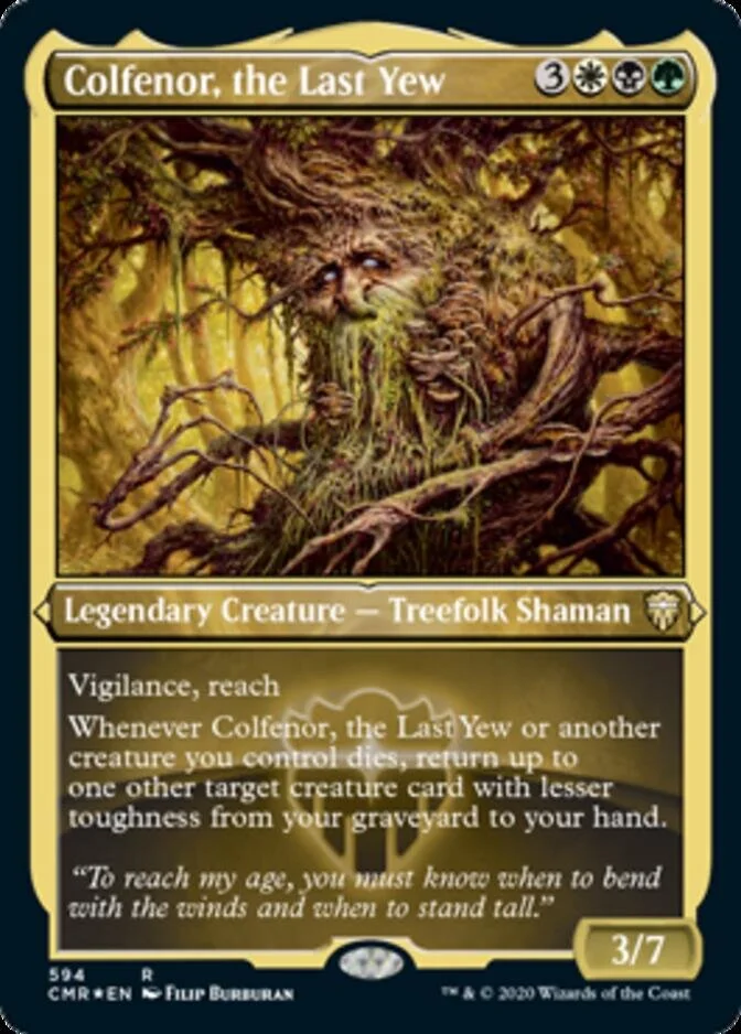 Colfenor, the Last Yew <etched> [CMR] (F)