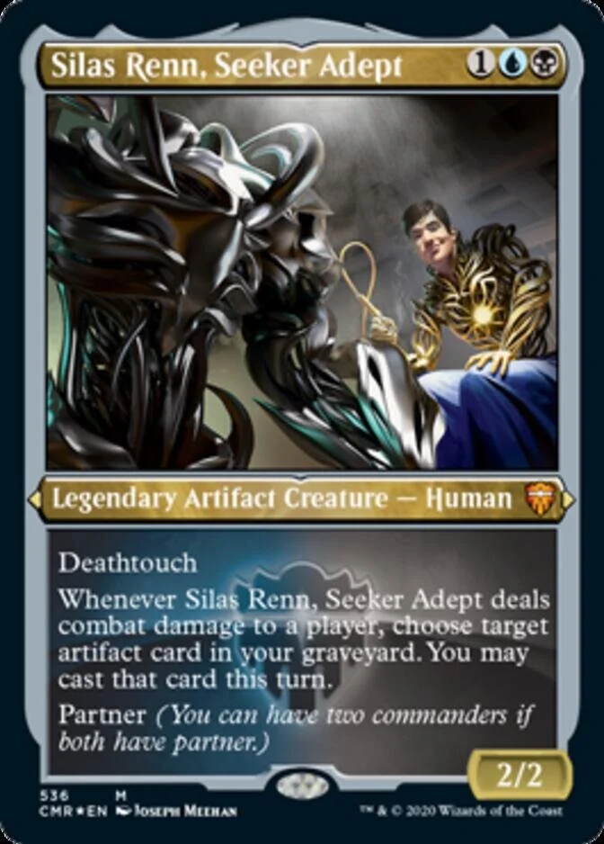 Silas Renn, Seeker Adept <etched> [CMR] (F)