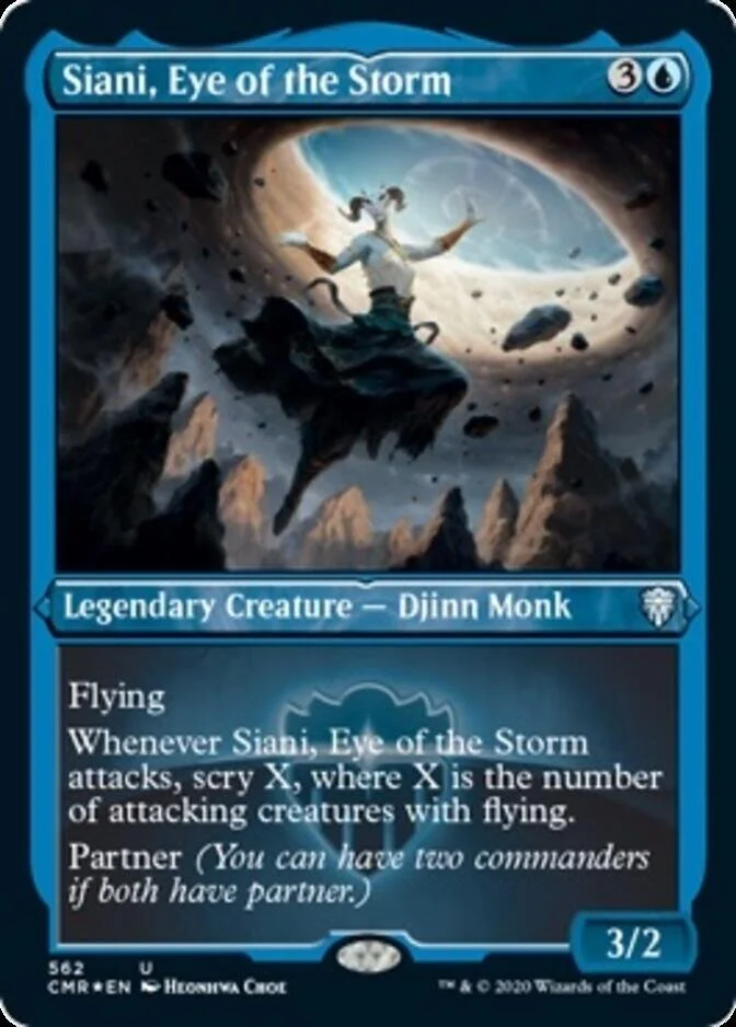Siani, Eye of the Storm <etched> [CMR] (F)