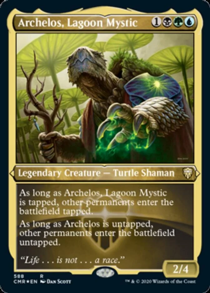 Archelos, Lagoon Mystic <etched> [CMR] (F)