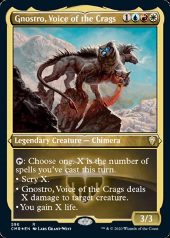 Gnostro, Voice of the Crags <etched> [CMR] (F)