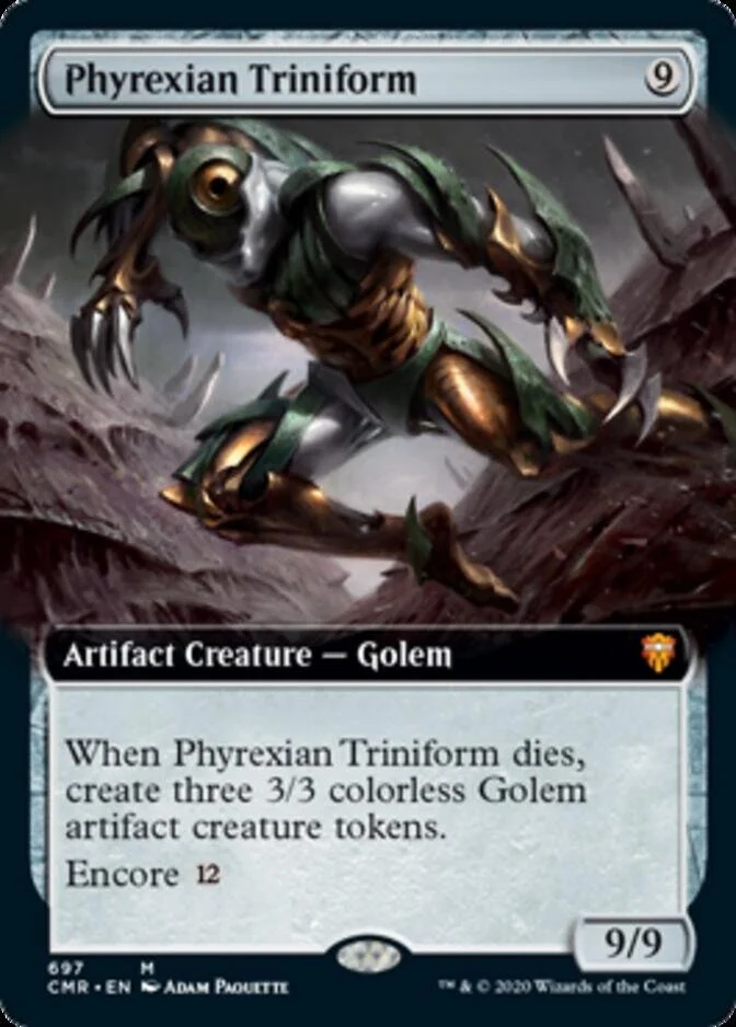 Phyrexian Triniform <extended> [CMR]