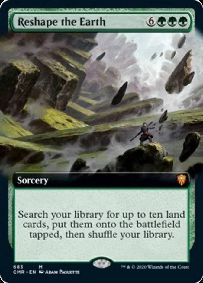 Reshape the Earth <extended> [CMR]