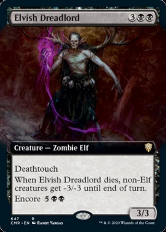 Elvish Dreadlord <extended> [CMR]