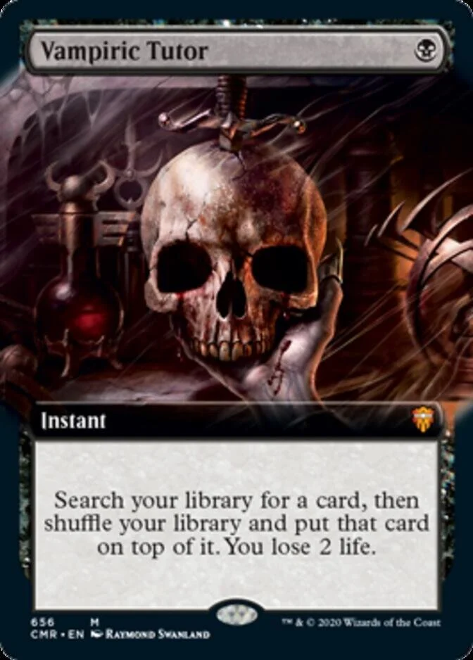 Vampiric Tutor <extended> [CMR] (F)
