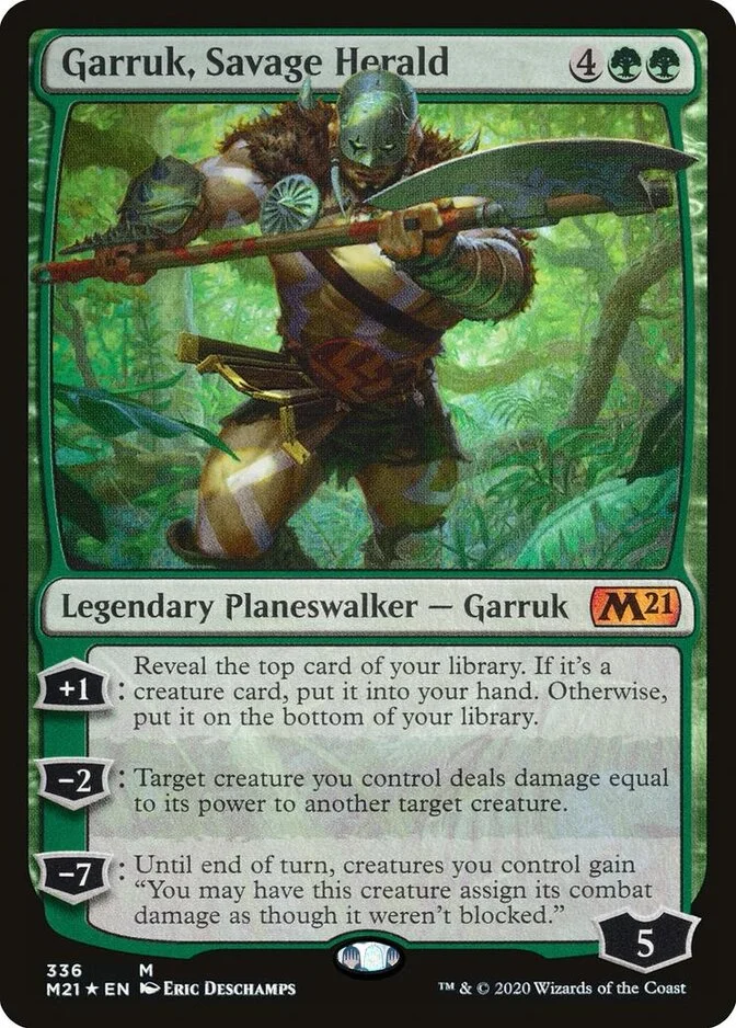 Garruk, Savage Herald [M21]