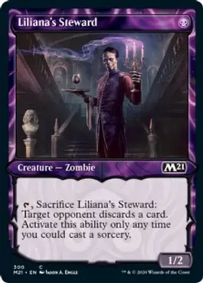 Liliana's Steward <showcase> [M21] (F)