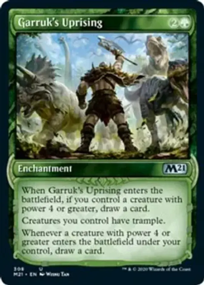Garruk's Uprising <showcase> [M21] (F)