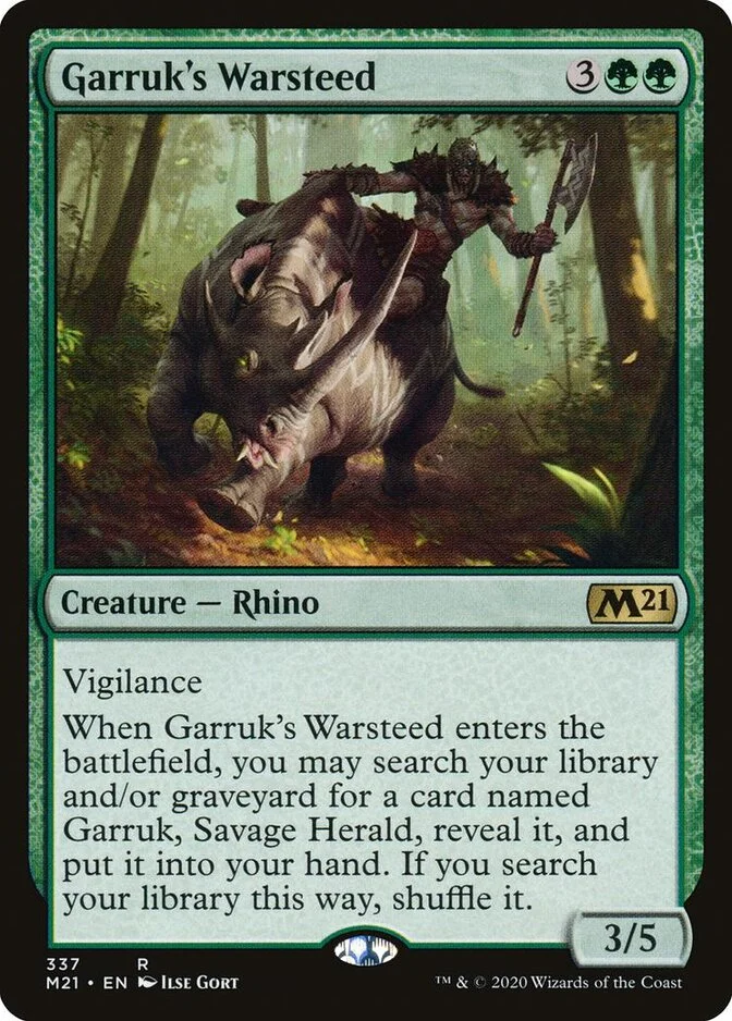 Garruk's Warsteed [M21]