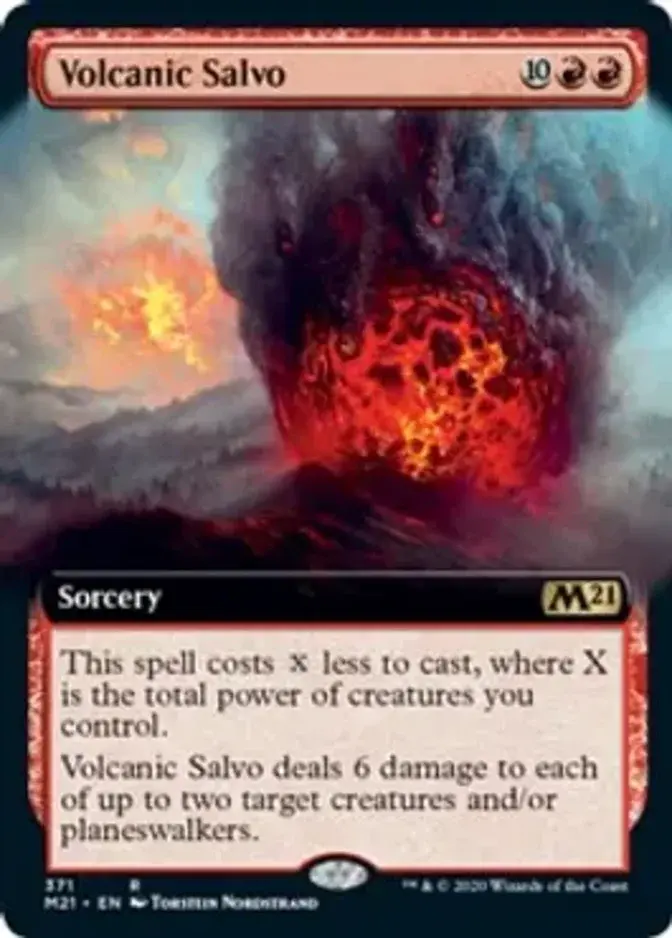 Volcanic Salvo <extended> [M21] (F)