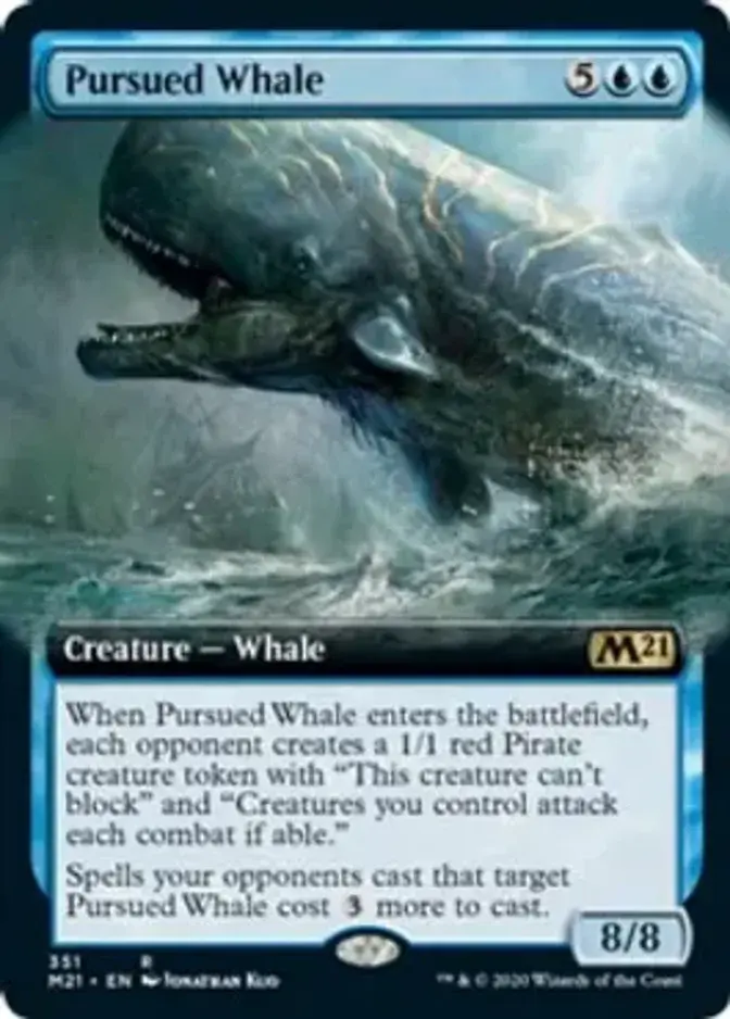Pursued Whale <extended> [M21] (F)