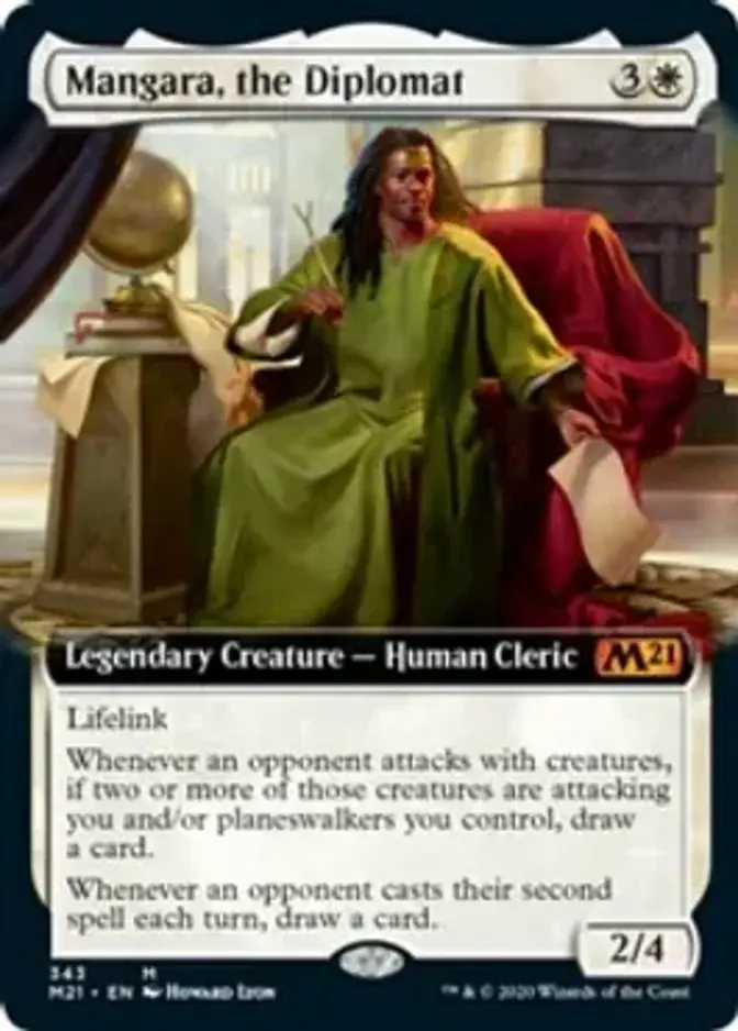 Mangara, the Diplomat <extended> [M21] (F)