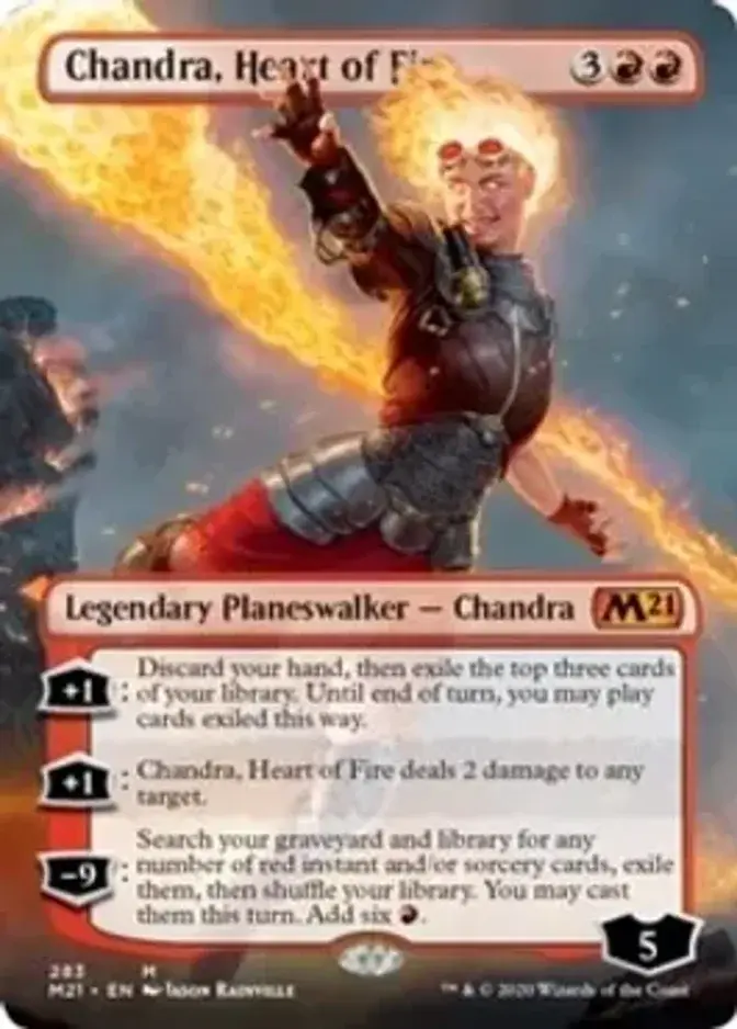 Chandra, Heart of Fire <borderless> [M21]