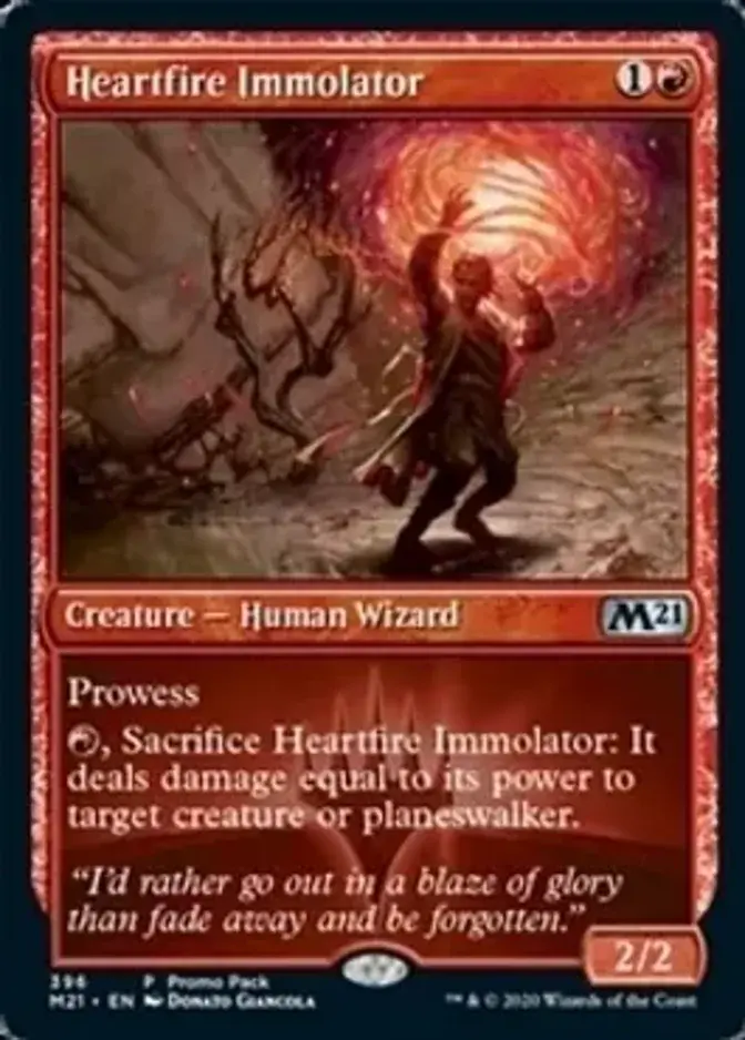 Heartfire Immolator <promo pack> [M21] (F)
