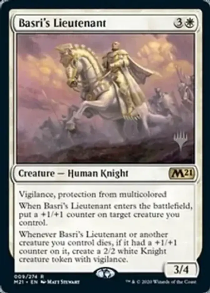 Basri's Lieutenant <planeswalker stamp> [M21]