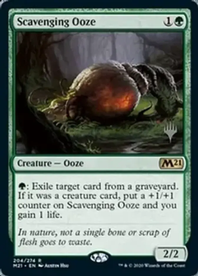 Scavenging Ooze <planeswalker stamp> [M21]
