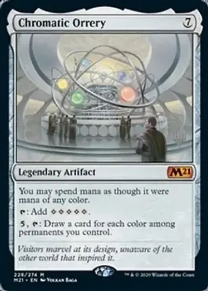 Chromatic Orrery <planeswalker stamp> [M21]