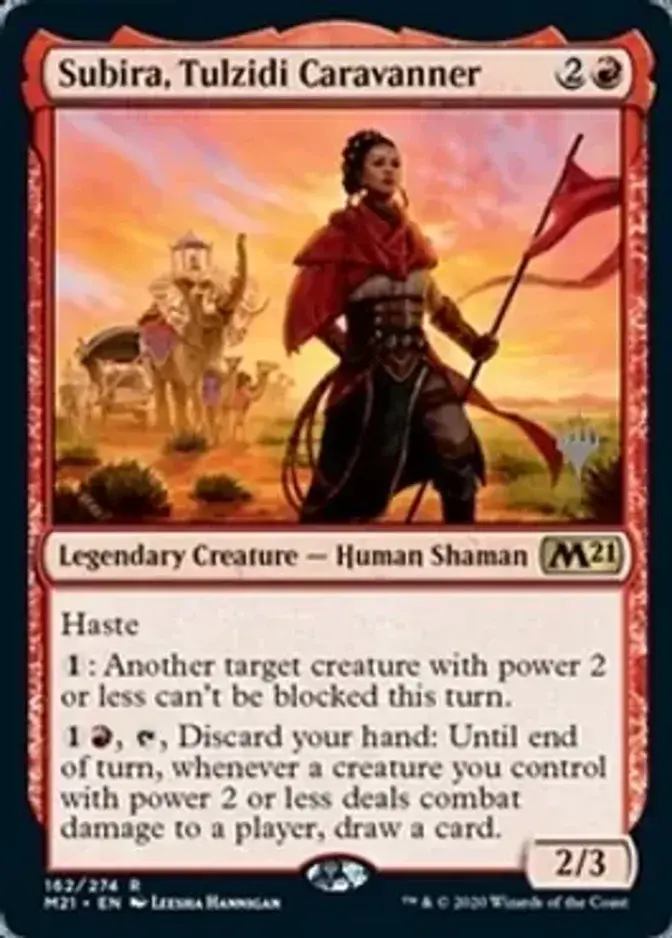 Subira, Tulzidi Caravanner <planeswalker stamp> [M21]