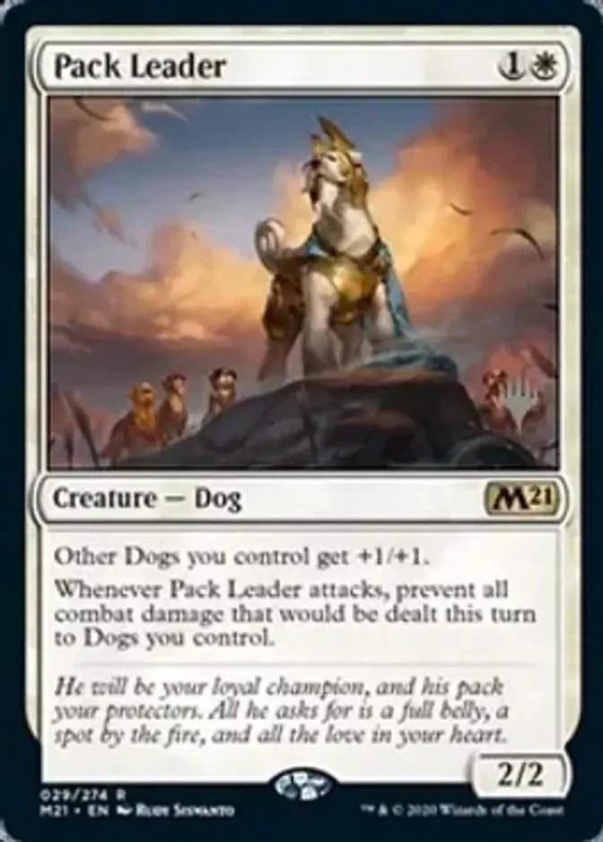 Pack Leader <planeswalker stamp> [M21] (F)
