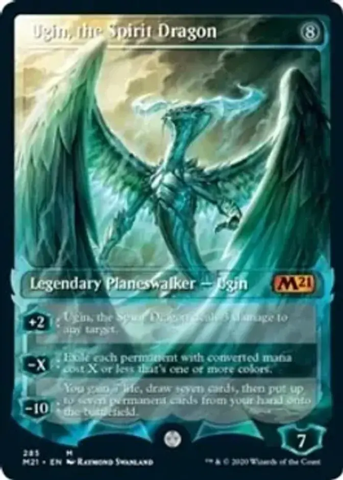Ugin, the Spirit Dragon <showcase> [M21] (F)