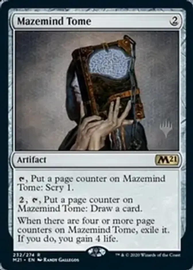 Mazemind Tome <planeswalker stamp> [M21] (F)