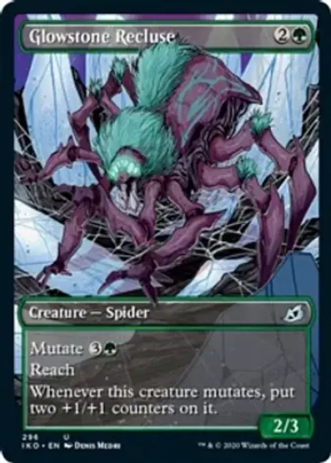 Glowstone Recluse <showcase> [IKO] (F)