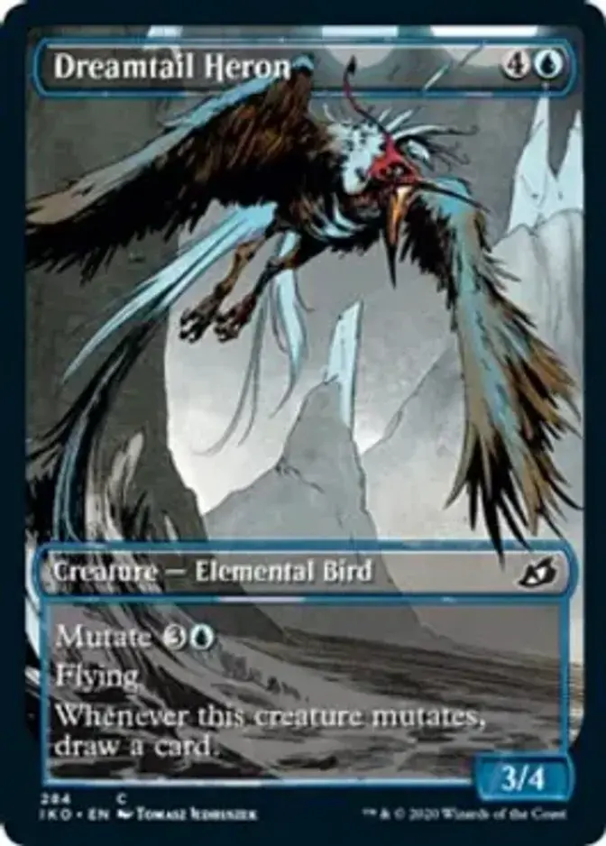 Dreamtail Heron <showcase> [IKO] (F)