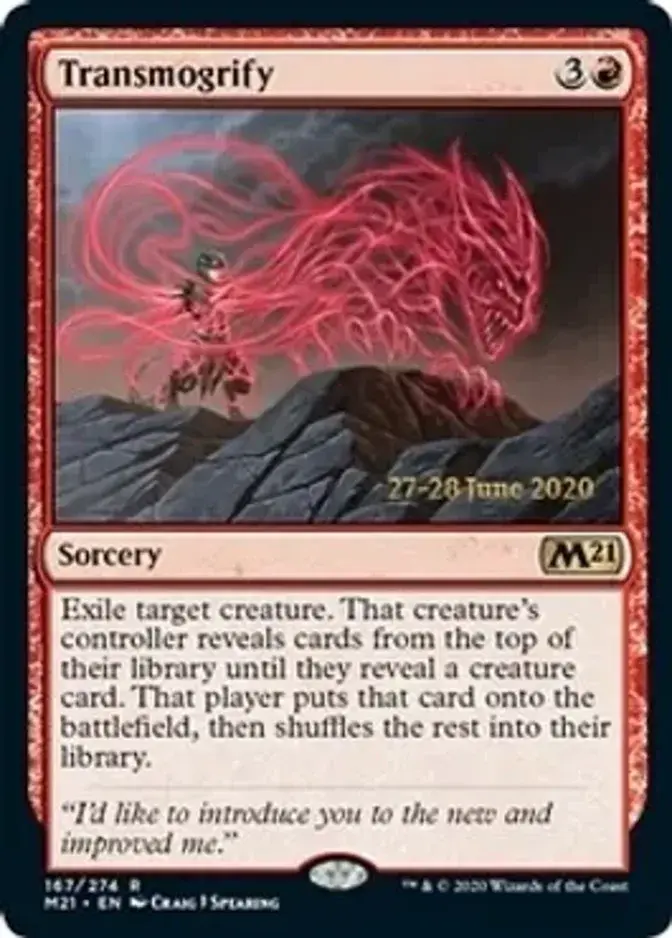 Transmogrify <prerelease> [M21] (F)