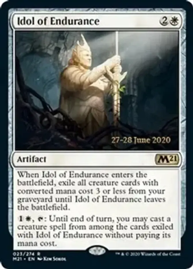 Idol of Endurance <prerelease> [M21] (F)