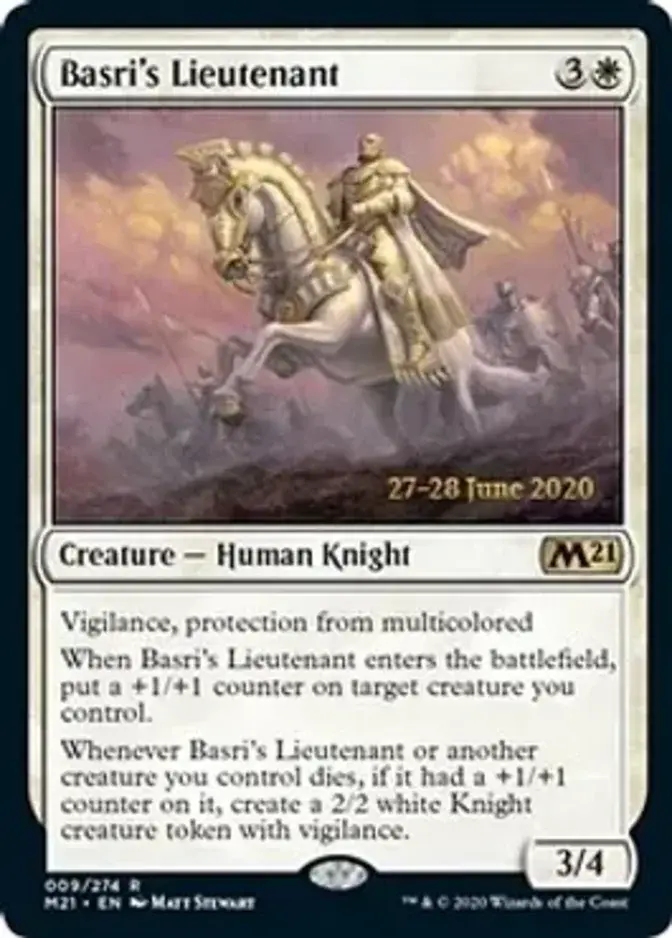 Basri's Lieutenant <prerelease> [M21] (F)