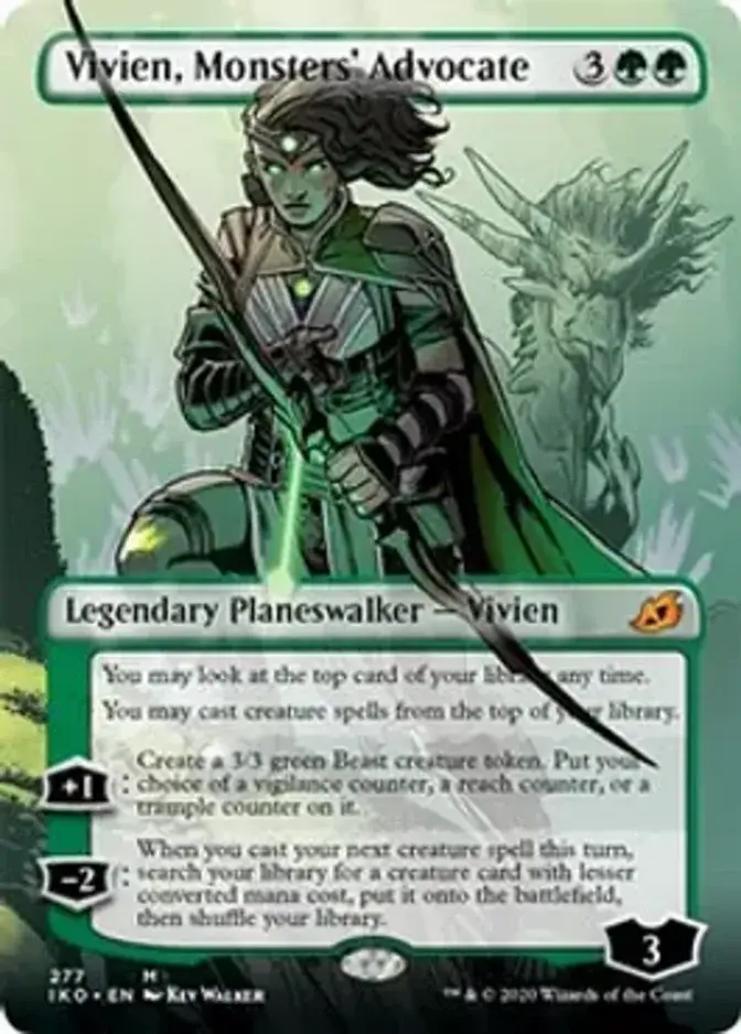 Vivien, Monsters' Advocate <borderless> [IKO] (F)