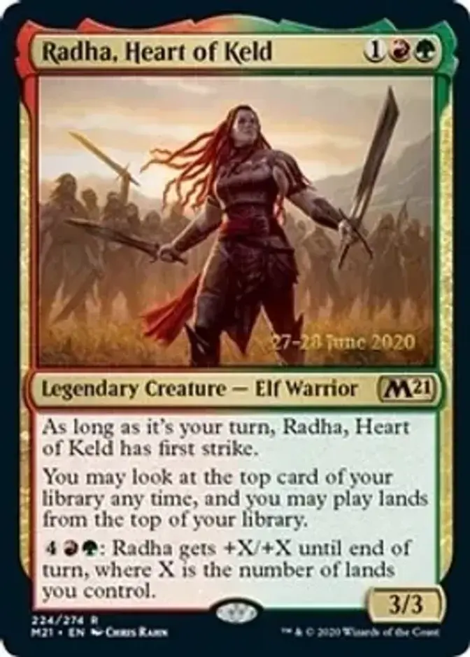 Radha, Heart of Keld <prerelease> [M21] (F)