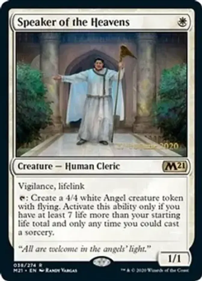 Speaker of the Heavens <prerelease> [M21] (F)