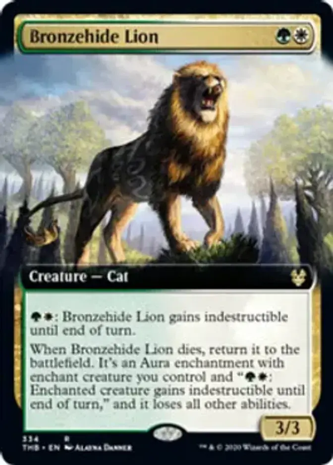 Bronzehide Lion <extended> [THB]