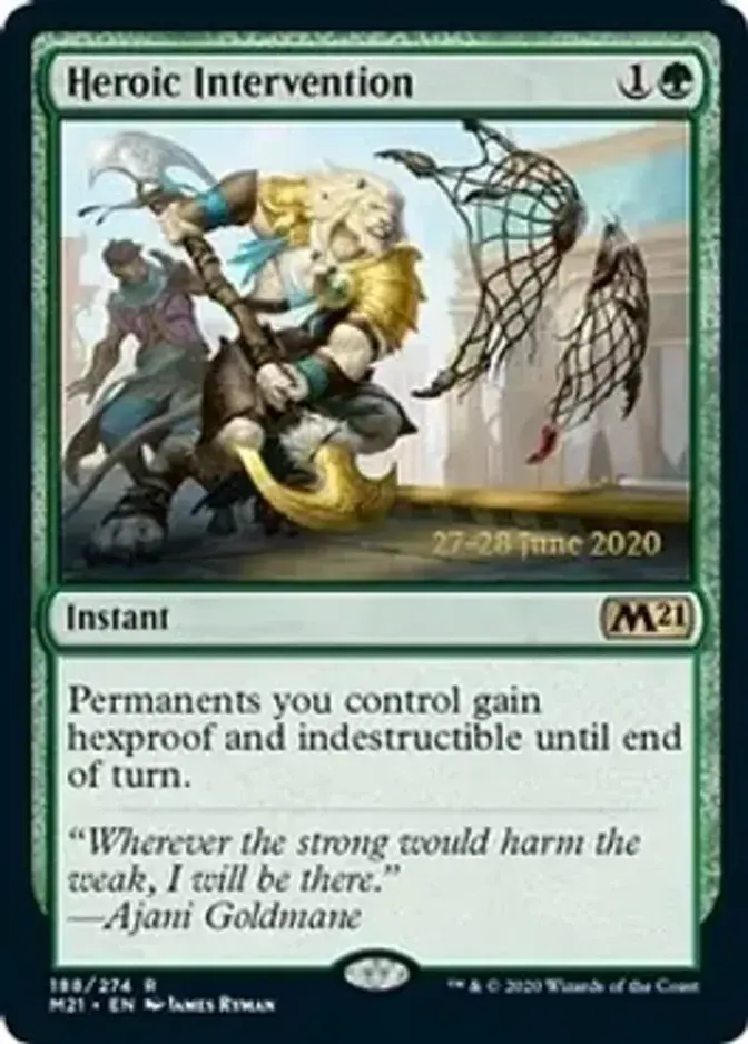 Heroic Intervention <prerelease> [M21] (F)