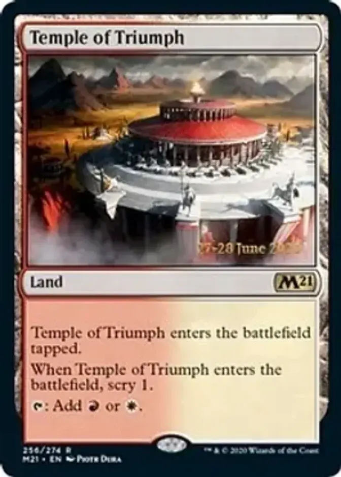 Temple of Triumph <prerelease> [M21] (F)