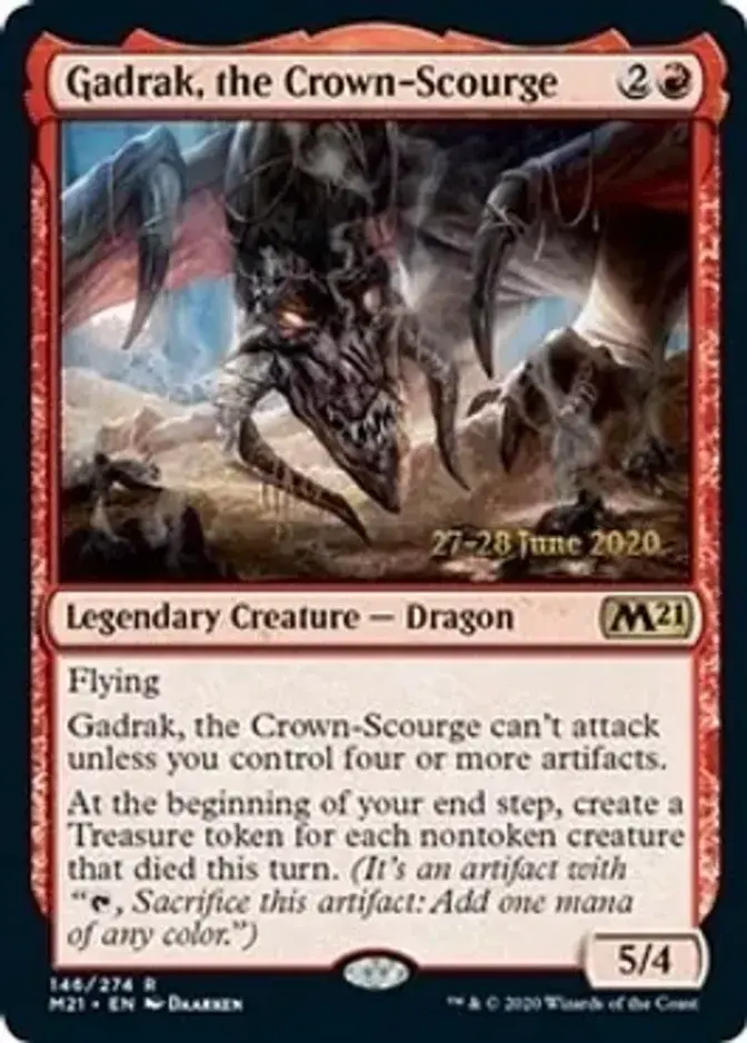 Gadrak, the Crown-Scourge <prerelease> [M21] (F)
