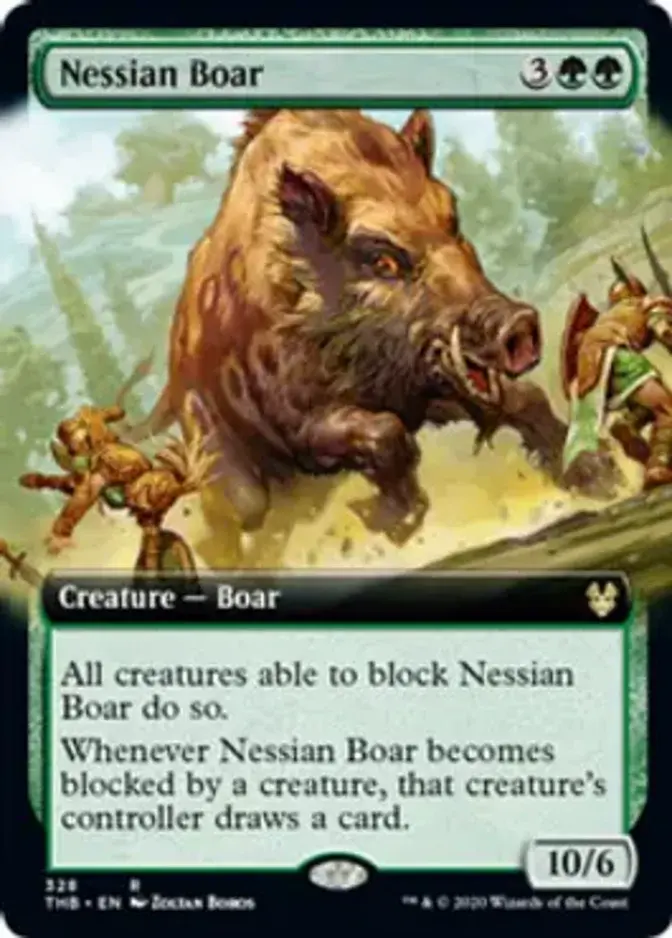 Nessian Boar <extended> [THB] (F)